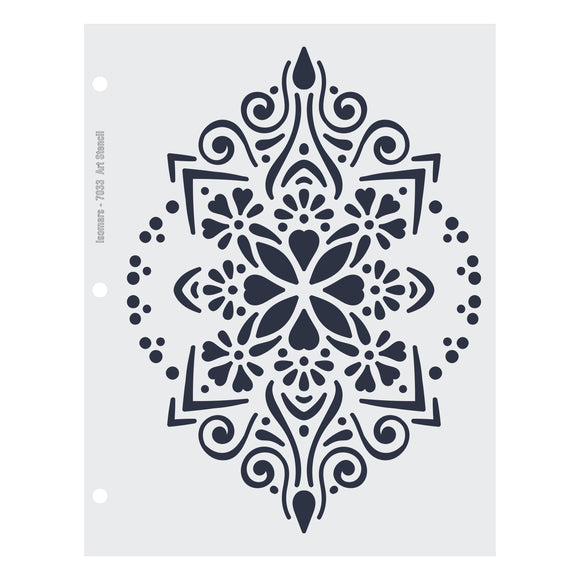 DESIGN ART STENCIL A4 - 7033